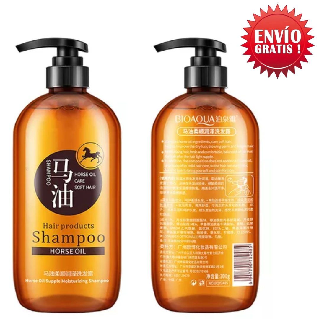Shampoo Aceite De Caballo Bioaqua